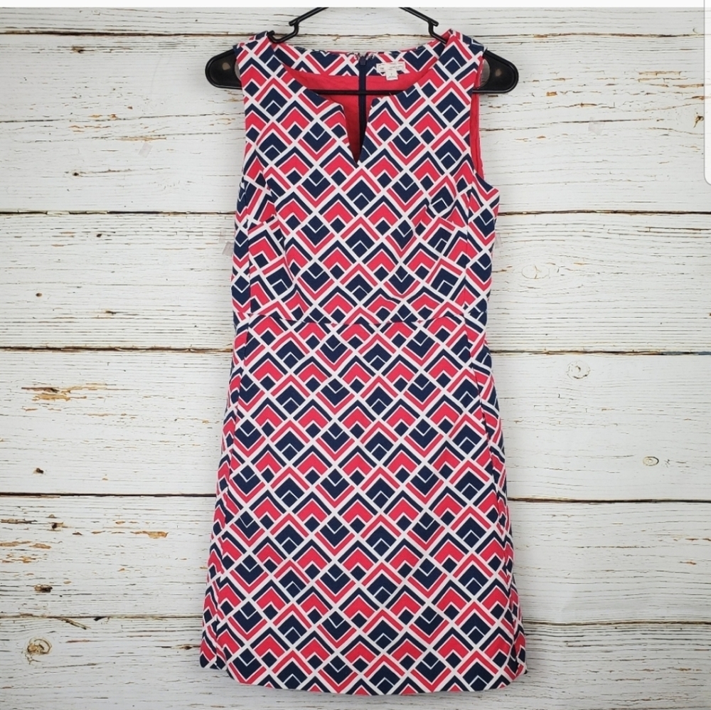 GAP Marcy Dobby geometrical dress
